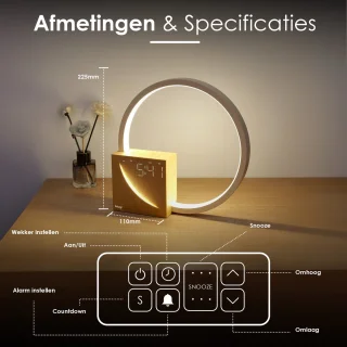 Maqi Living Wake Up Light Slaapwekker