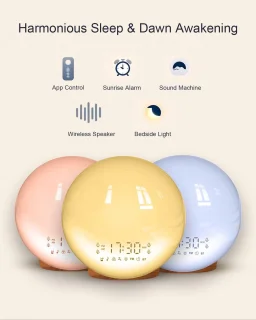 Wat vinden we goed aan de Merkloos Slimme Wekker - Houtnerf