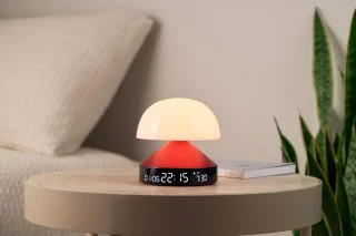 Mina Sunrise Lichtwekker Donkerrood