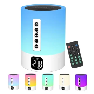 MKSS® Wake up Licht Digitale Wekker Wit