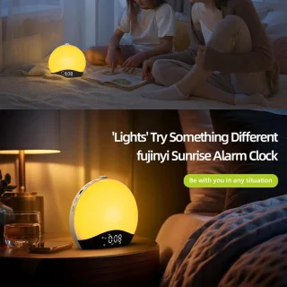 Wat vinden we goed aan de Natuurlijke Wekker Sunrise Lamp - Wit