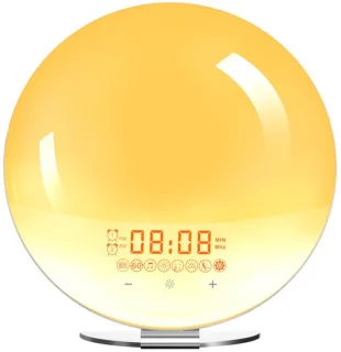 NAXSIR wake-up-lightwekker met licht