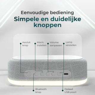 OriginGoods Wake Up Light Wekkerlamp
