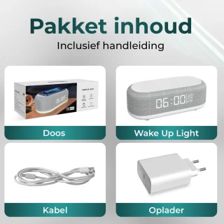 OriginGoods Wake Up Light Wekkerlamp