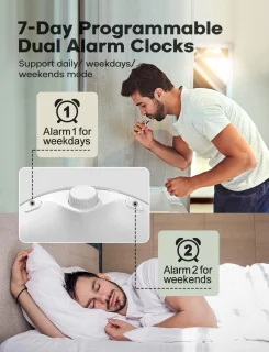 OUYLAF Wake Up Light Lichtwekker