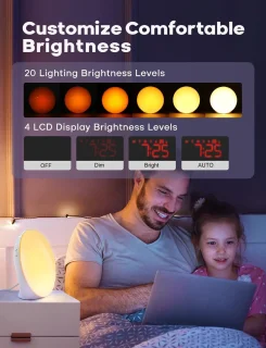 OUYLAF Wake Up Light Lichtwekker