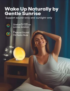 OUYLAF Wake Up Light Lichtwekker