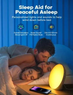 OUYLAF Wake Up Light Lichtwekker