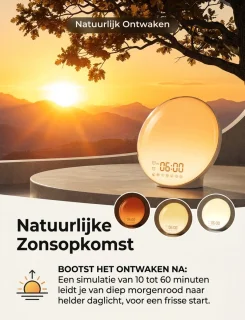 Wat vinden we goed aan de Parya Wake Up Light Wekkerradio