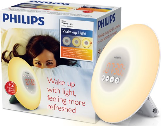 Philips HF3506/05 Wake-up Light Grijs review