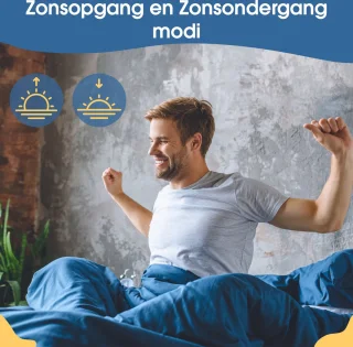 SAMMIT Wake Up Light Lichtwekker Zwart