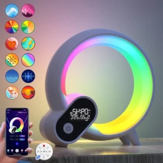 Sfeerlamp Wekker Nachtlamp Speaker