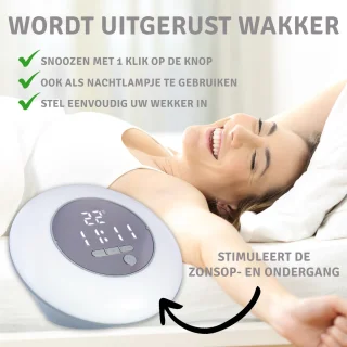 Sleepyy Smart Edition Lichtwekker Wit