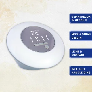 Sleepyy Smart Edition Lichtwekker Wit