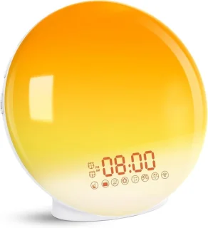 SNJY® Wake Up Light - Digitale Lichtwekker review