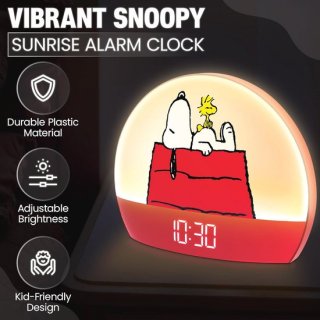 Snoopy Sunrise Wekker review