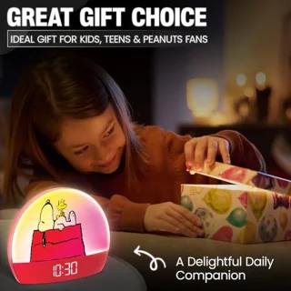 Snoopy Sunrise Wekker