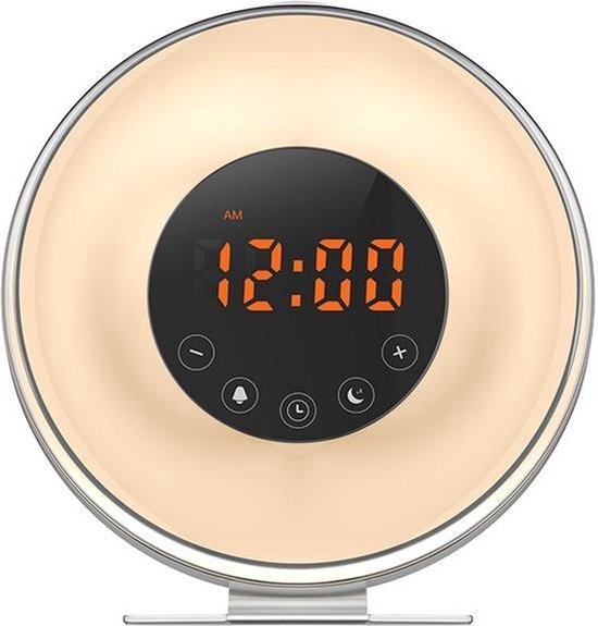 Sunrise Wake-Up Light RGB Lichtwekker Wit/RVS review