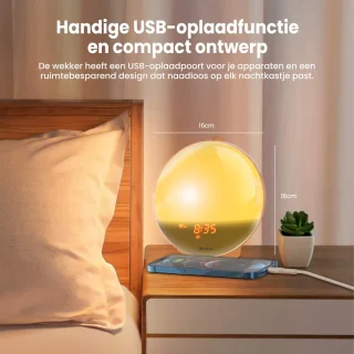van Faas Wake Up Light Wekkerradio