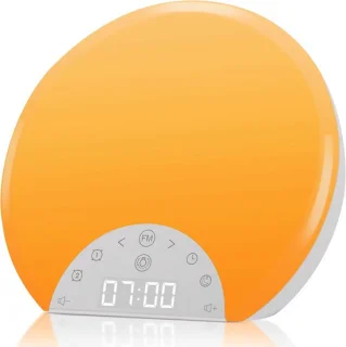 Wake-up lamp wit
