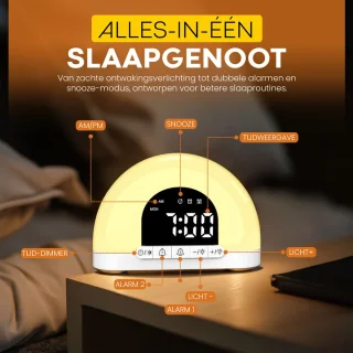 Wake-up Light Digitale Lichtwekker