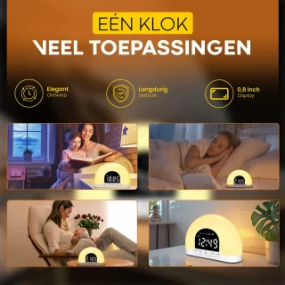Wake-up Light Digitale Lichtwekker