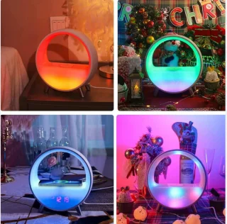 Wake up Light Digitale Wekker Bluetooth Speaker