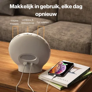 Wake Up Light Digitale Wekker FM Radio