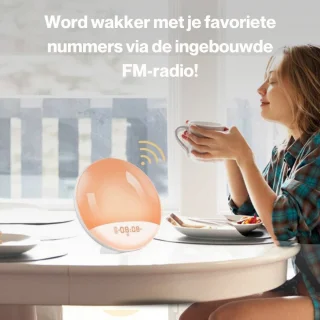 Wake Up Light Digitale Wekker FM Radio