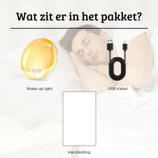 Wake Up Light Digitale Wekker FM Radio