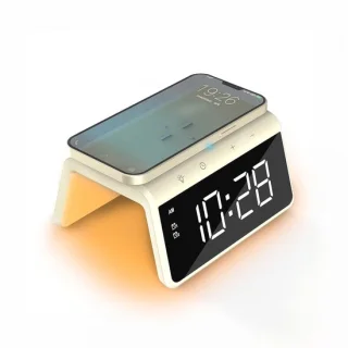 Wake-up Light Digitale Wekker - Geel