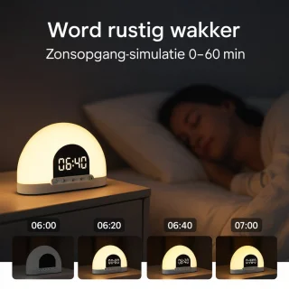 Wake up Light - Digitale Wekker