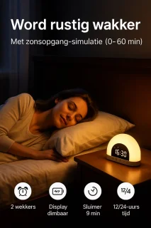 Wake up Light - Digitale Wekker