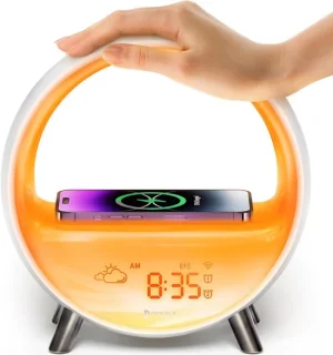 Wake-up light digitale wekker