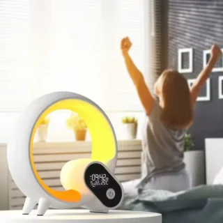 Wake-Up Light Digitale Wekker LED Sfeerlamp