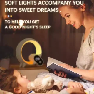Wake-Up Light Digitale Wekker LED Sfeerlamp