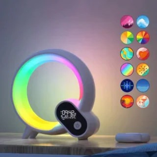 Wake-Up Light Digitale Wekker LED Sfeerlamp