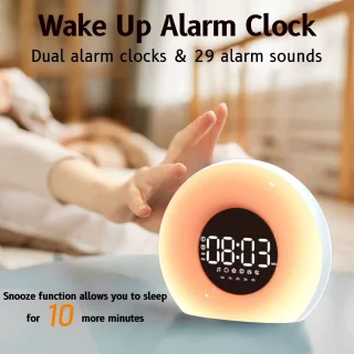 Wake up Light Digitale Wekker Lichtwekker