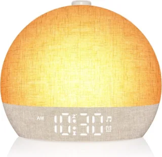 Wake-up light digitale wekker