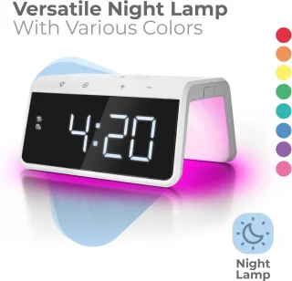 Wake Up Light digitale wekker - Wit
