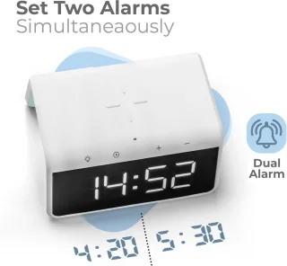 Wake Up Light digitale wekker - Wit