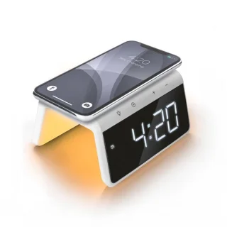 Wake Up Light digitale wekker - Wit