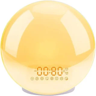 Wake Up Light Dubbele Wekker Wit