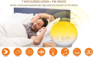 Wake Up Light - Lichtwekker Geel