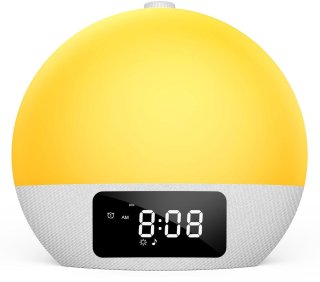 De Wake Up Light Lichtwekker - Geel in één oogopslag