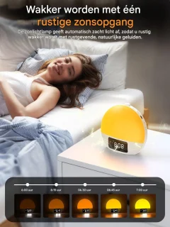 Wake Up Light Lichtwekker - Geel