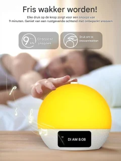 Wake Up Light Lichtwekker - Geel