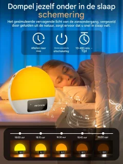 Wake Up Light Lichtwekker - Geel