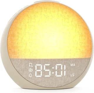 Wake-up light met geluidsmachine