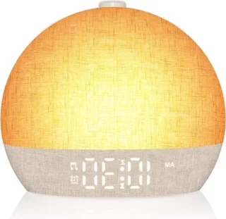 Wake-up Light standaard maat geel